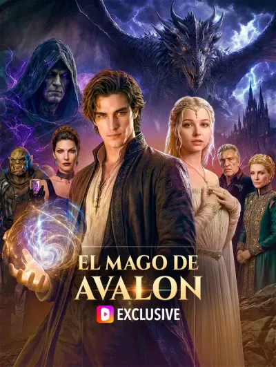 Póster de El Mago de Avalon doblado