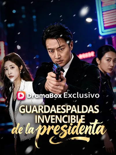 Póster de Guardaespaldas invencible de la presidenta doblado