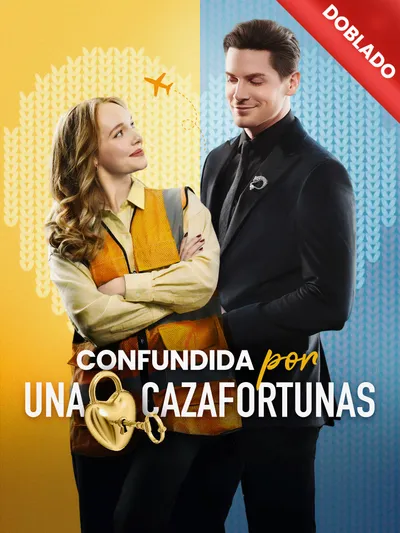 Póster de Confundida por una Cazafortunas doblado
