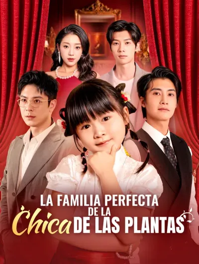 Póster de La Familia Perfecta de la Chica de las Plantas doblado