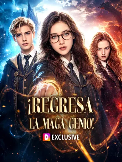 Póster de ¡Regresa la maga genio! doblado