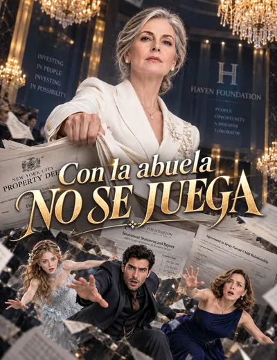 Póster de Con la abuela no se juega doblado