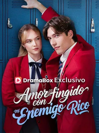 Póster de Amor fingido con mi enemigo rico doblado