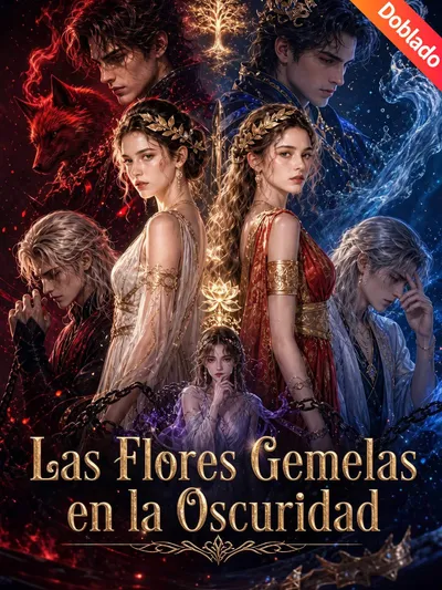 Póster de Las Flores Gemelas en la Oscuridad doblado