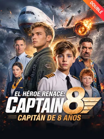 Póster de El héroe renace: Capitán de 8 años doblado