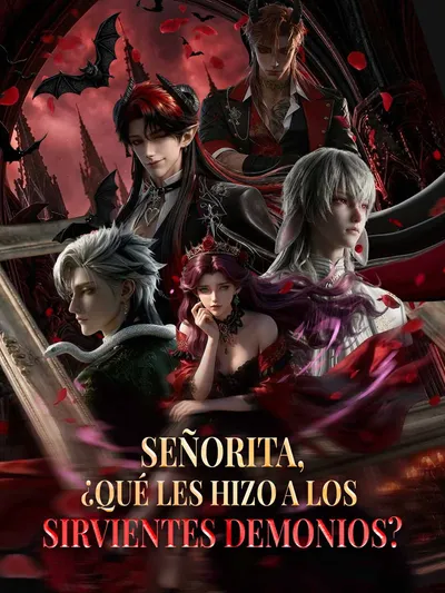Póster de Señorita, ¿qué les hizo a los sirvientes demonios? doblado