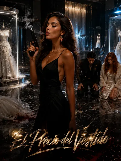 Póster de El Precio del Vestido doblado