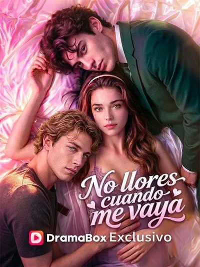 Póster de No llores cuando me vaya doblado