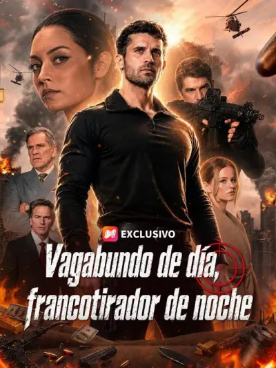 Póster de Vagabundo de día, francotirador de noche doblado