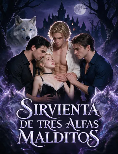 Póster de Sirvienta de tres Alfas Malditos doblado