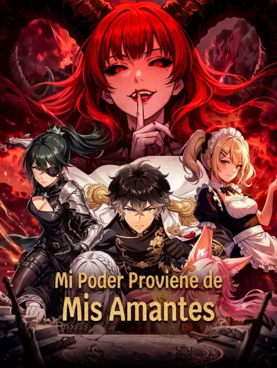 Póster de Mi Poder Proviene de Mis Amantes doblado