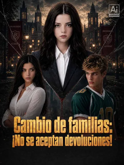Póster de Cambio de familias: ¡No se aceptan devoluciones! doblado
