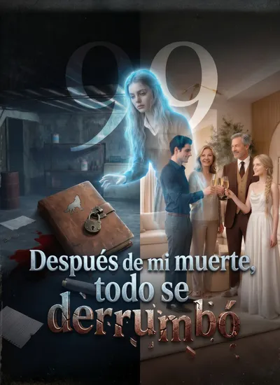 Póster de Después de mi muerte, todo se derrumbó doblado