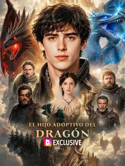 Póster de El Hijo Adoptivo del Dragón doblado